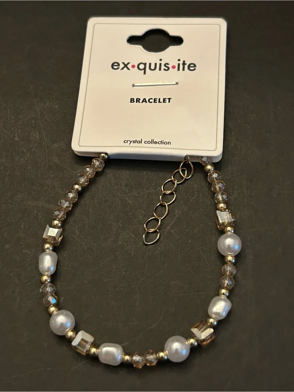 Freshwater Pearl Single Row 7 Inch Bracelet Assorted Color Accents with Extender
